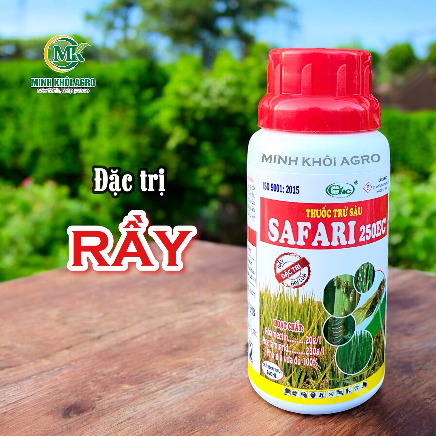 Thuốc đặc trị rầy SAFARI 250EC - Chai 240ml